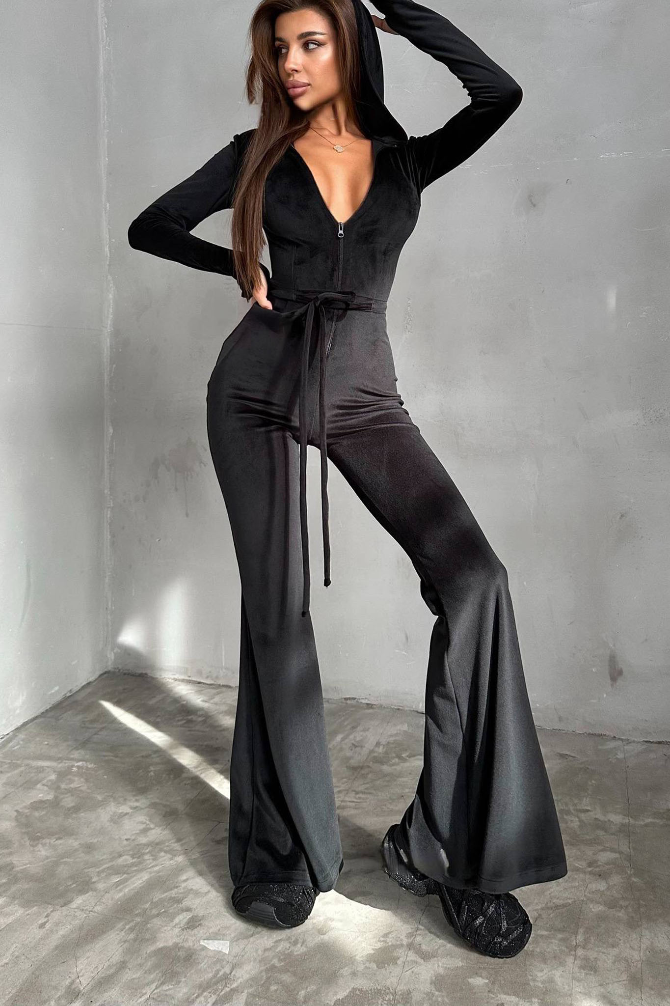 Las Vegas Ολόσωμη Φόρμα μαύρο Las Vegas Ολόσωμη Φόρμα μαύρο - Image 1