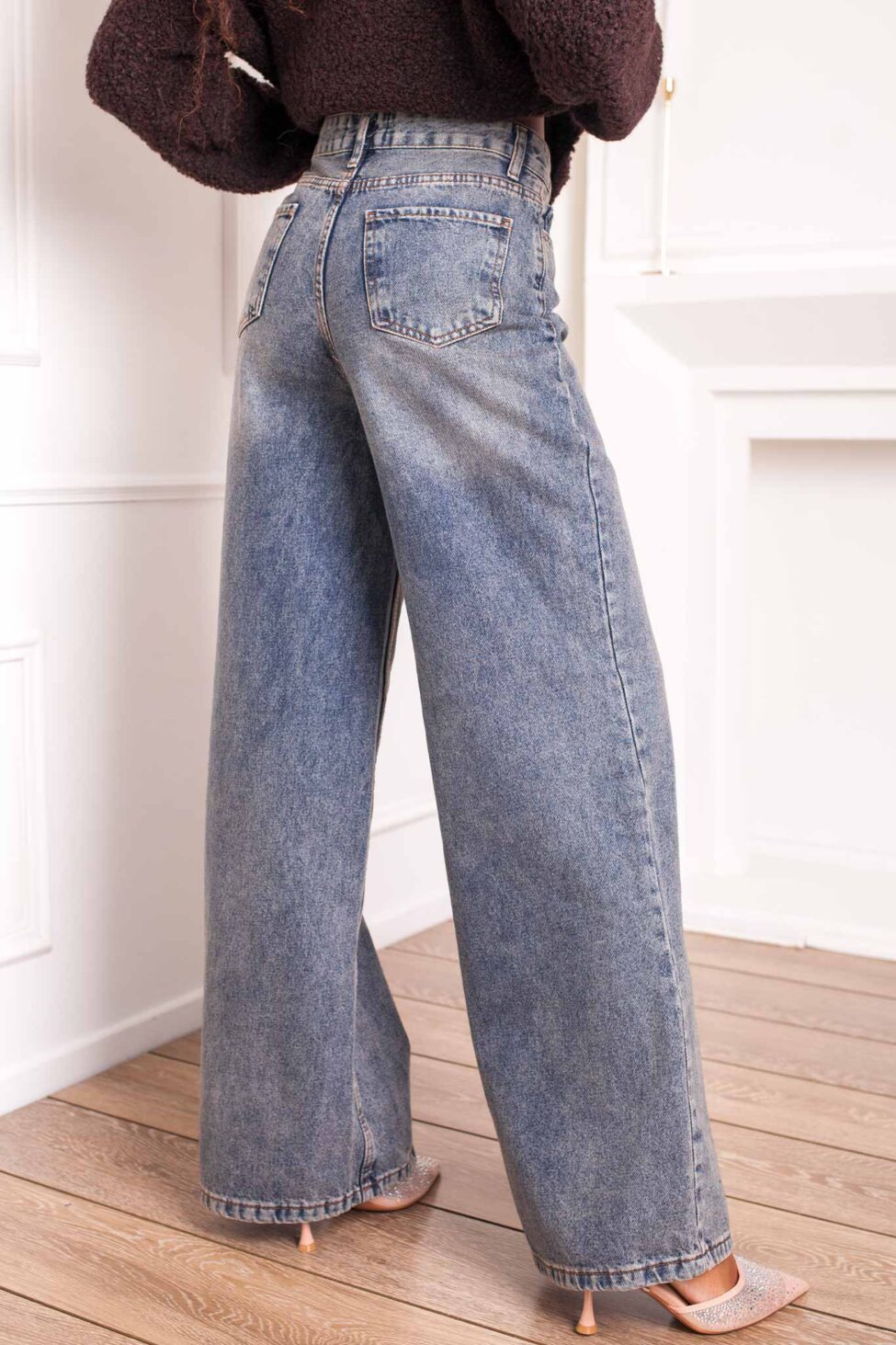 Linum Τζιν Παντελόνι γκρι - Image 3