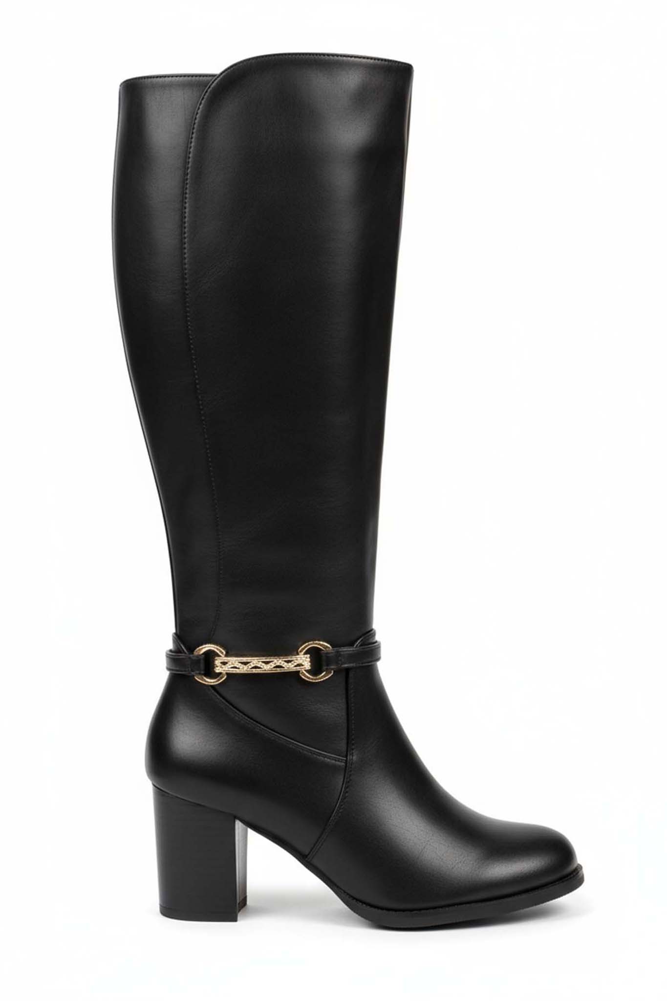 Lorae Μπότες Ψηλές μαύρο Lorae Μπότες Ψηλές μαύρο - Image 1