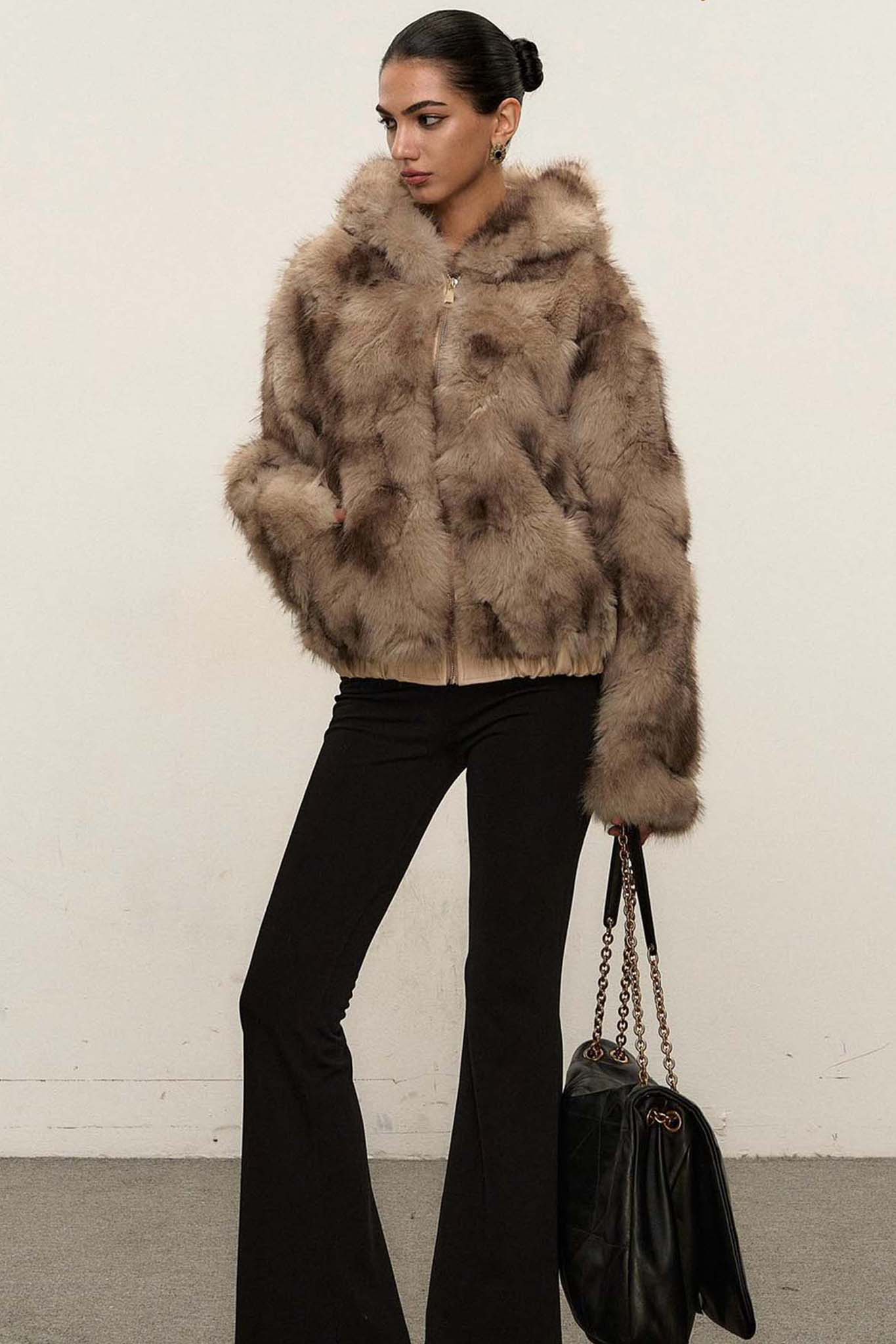 Morvelle Οικολογική Γούνα μπεζ Morvelle Οικολογική Γούνα μπεζ - Image 1