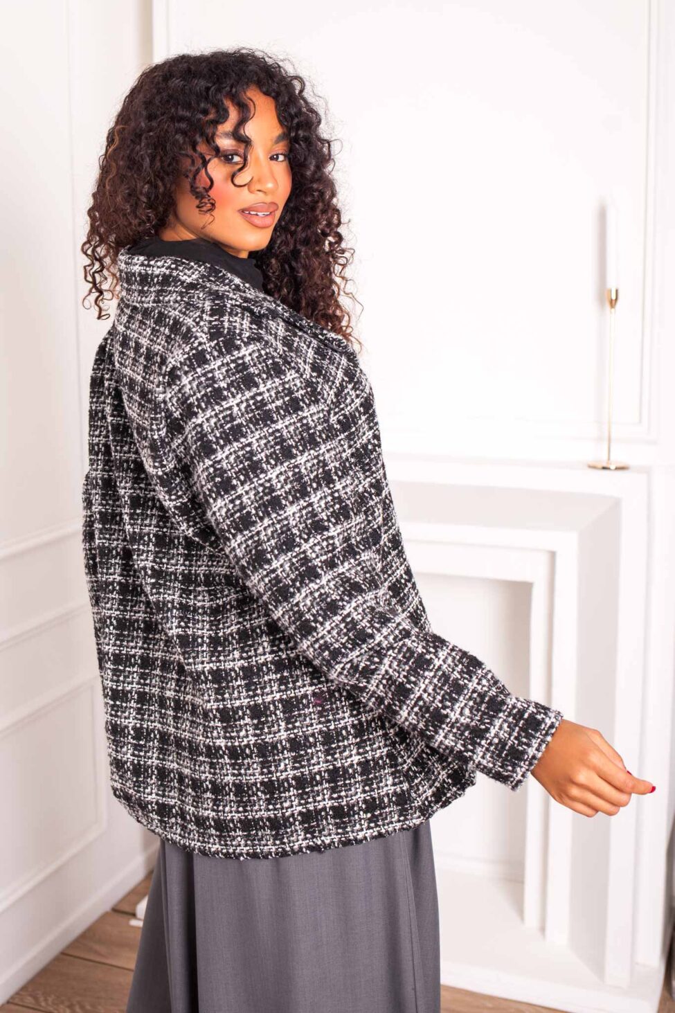 Pepi Σακάκι Καρό μαύρο - Image 2