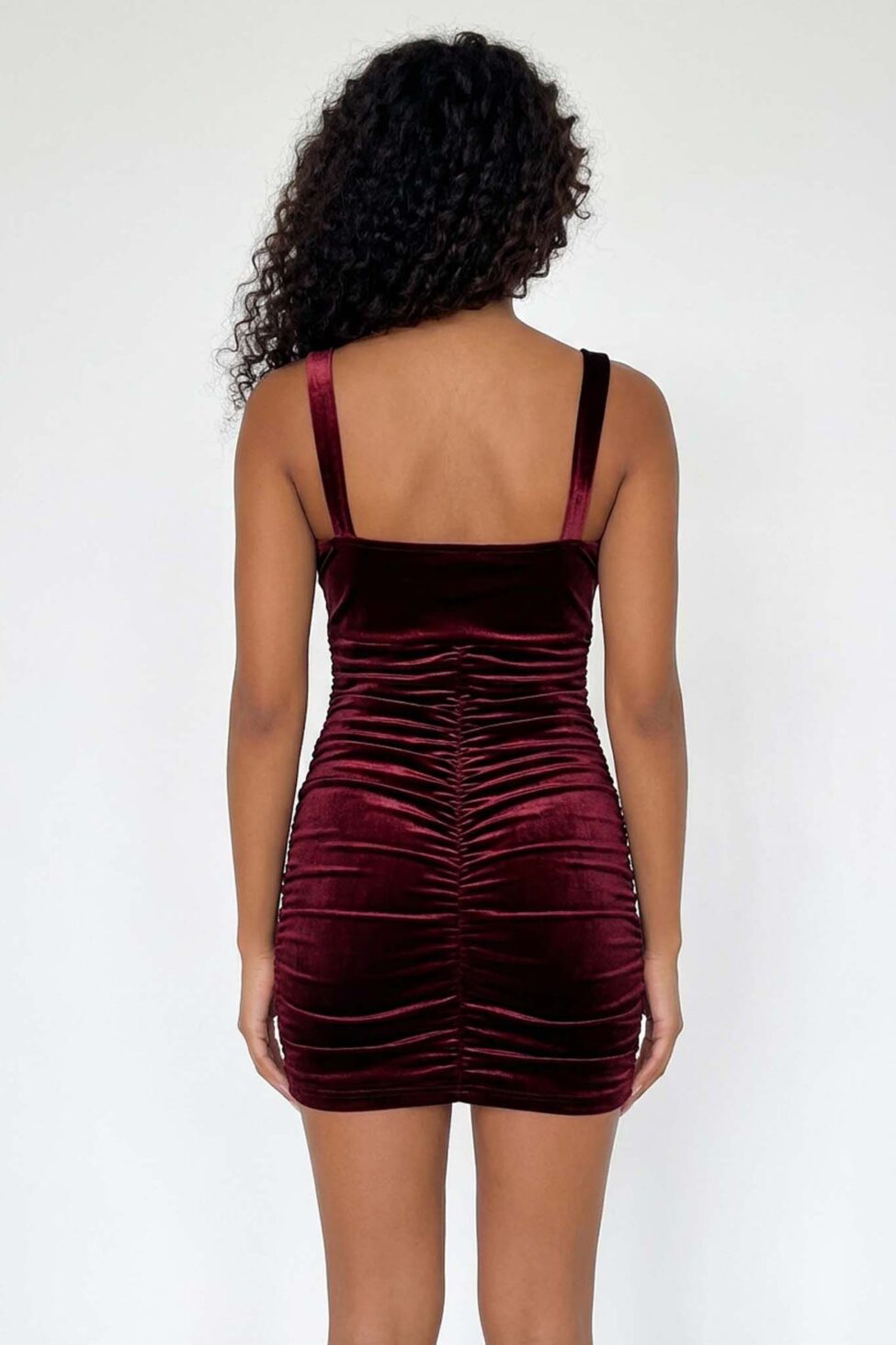 Perfume μίνι φόρεμα μπορντό - Image 2