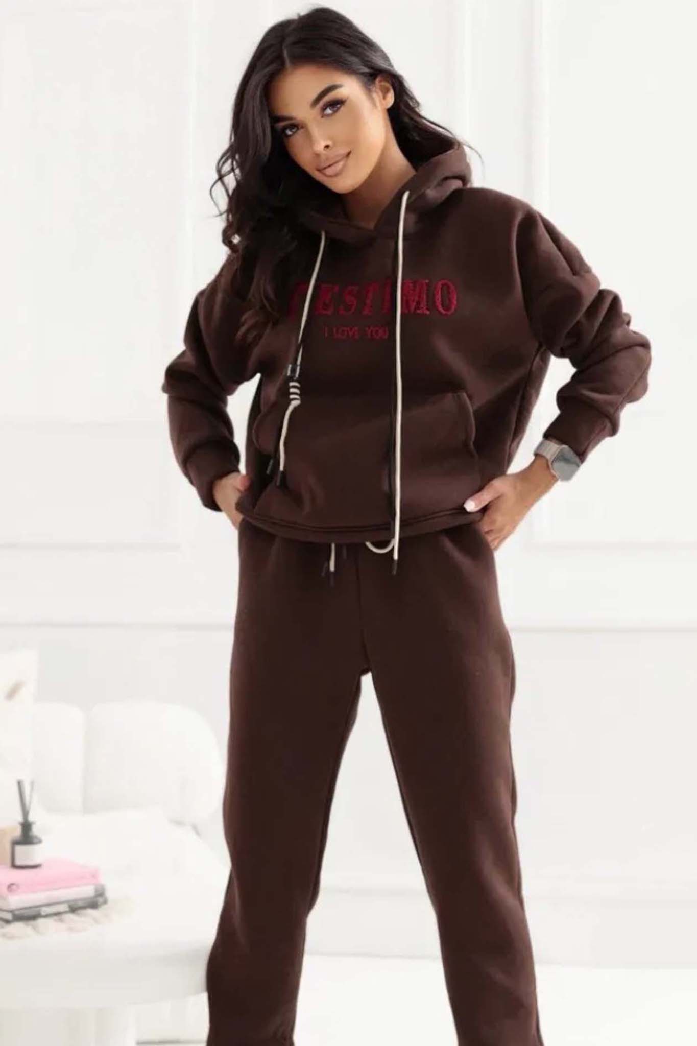 Slave φούτερ μπλούζα παντελόνι καφέ Slave φούτερ μπλούζα παντελόνι καφέ - Image 1