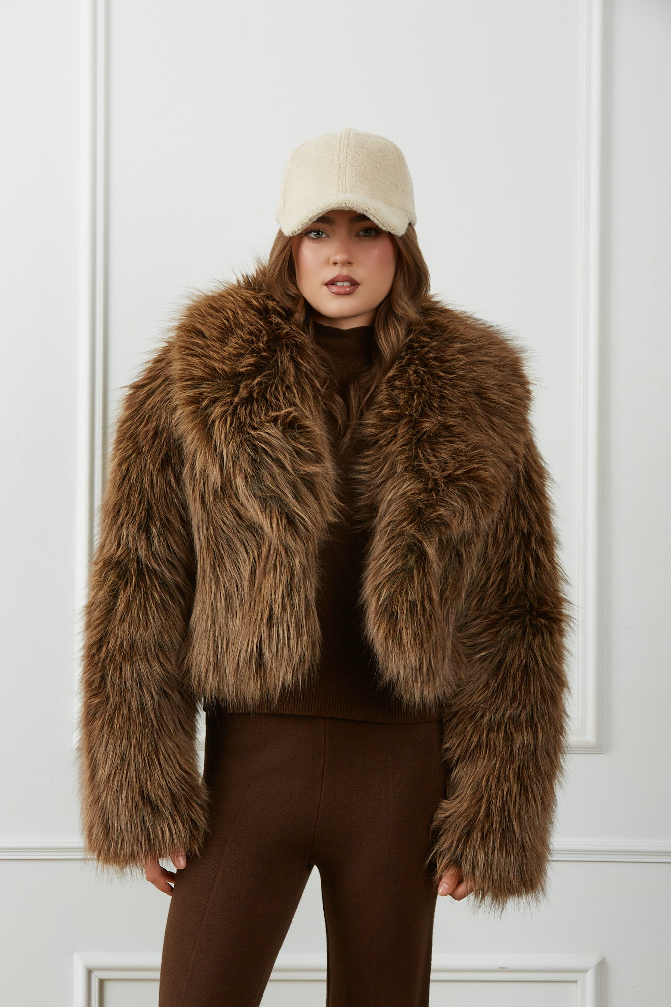 Snarl γούνα καφέ Snarl γούνα καφέ - Image 1