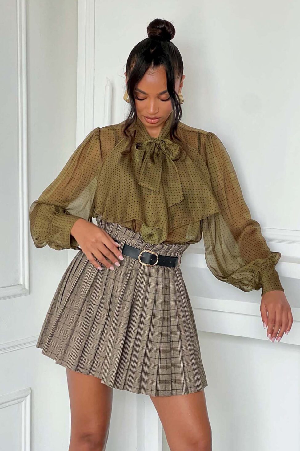 Styles Φούστα μπεζ - Image 4