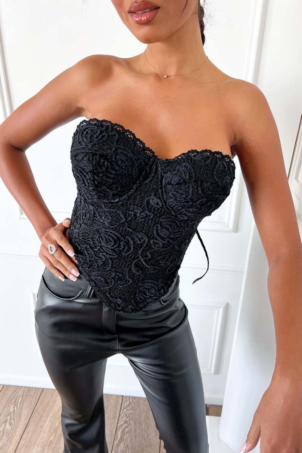 Voila κορσές μαύρο - Image 2