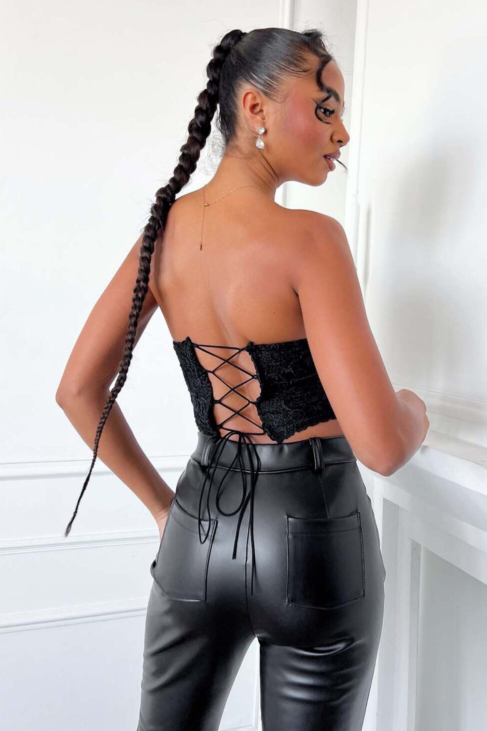 Voila κορσές μαύρο - Image 4