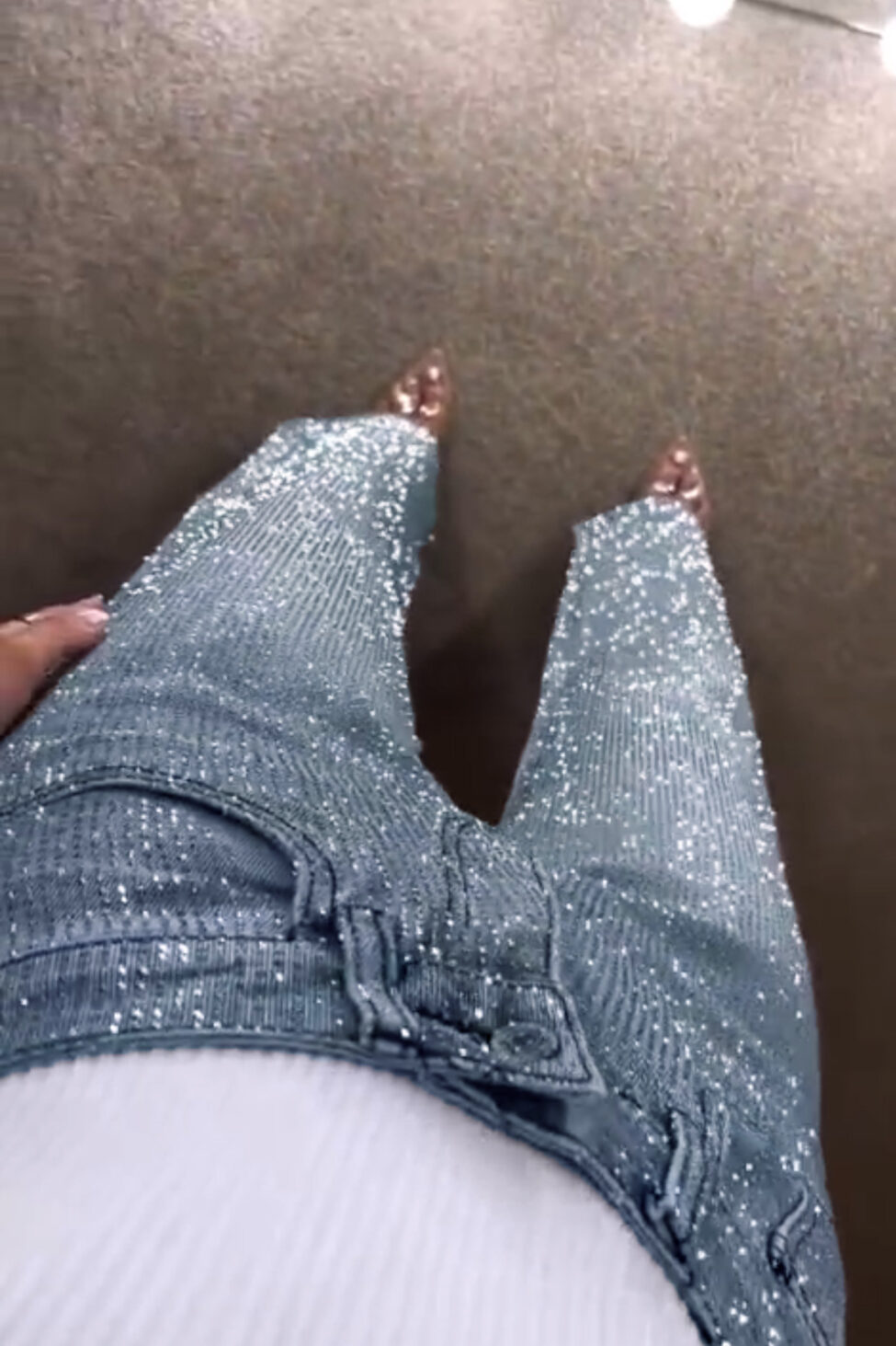 lavagal τζιν με στρας μπλε - Image 2