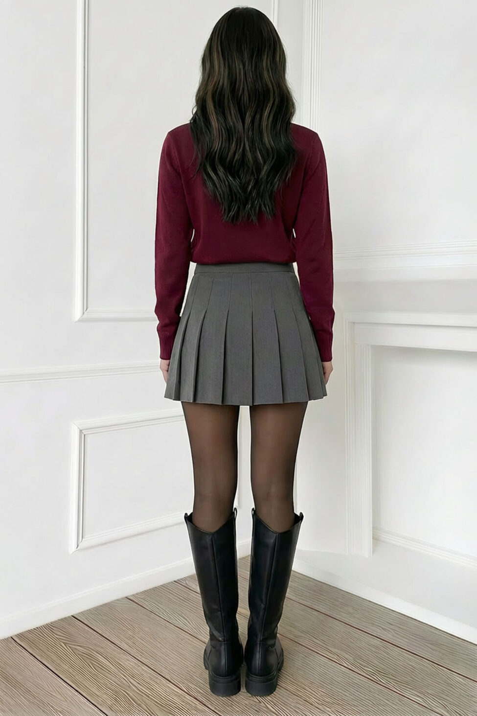 Erika μπλούζα μακρυμάνικη μπορντό - Image 2