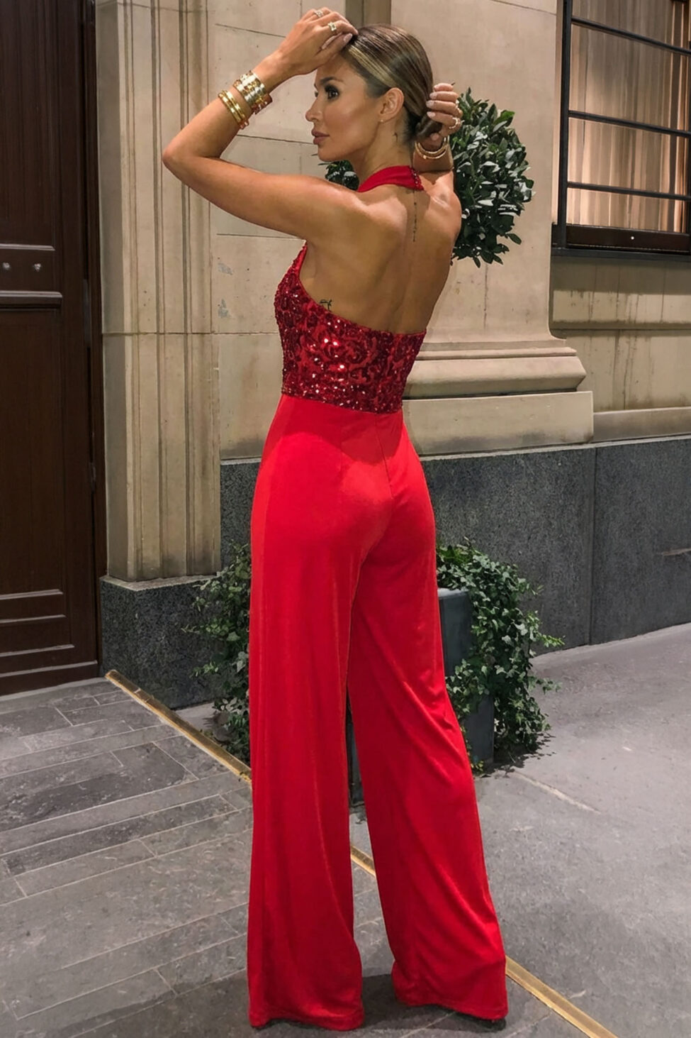 Firenze ολόσωμη φόρμα κόκκινο - Image 2