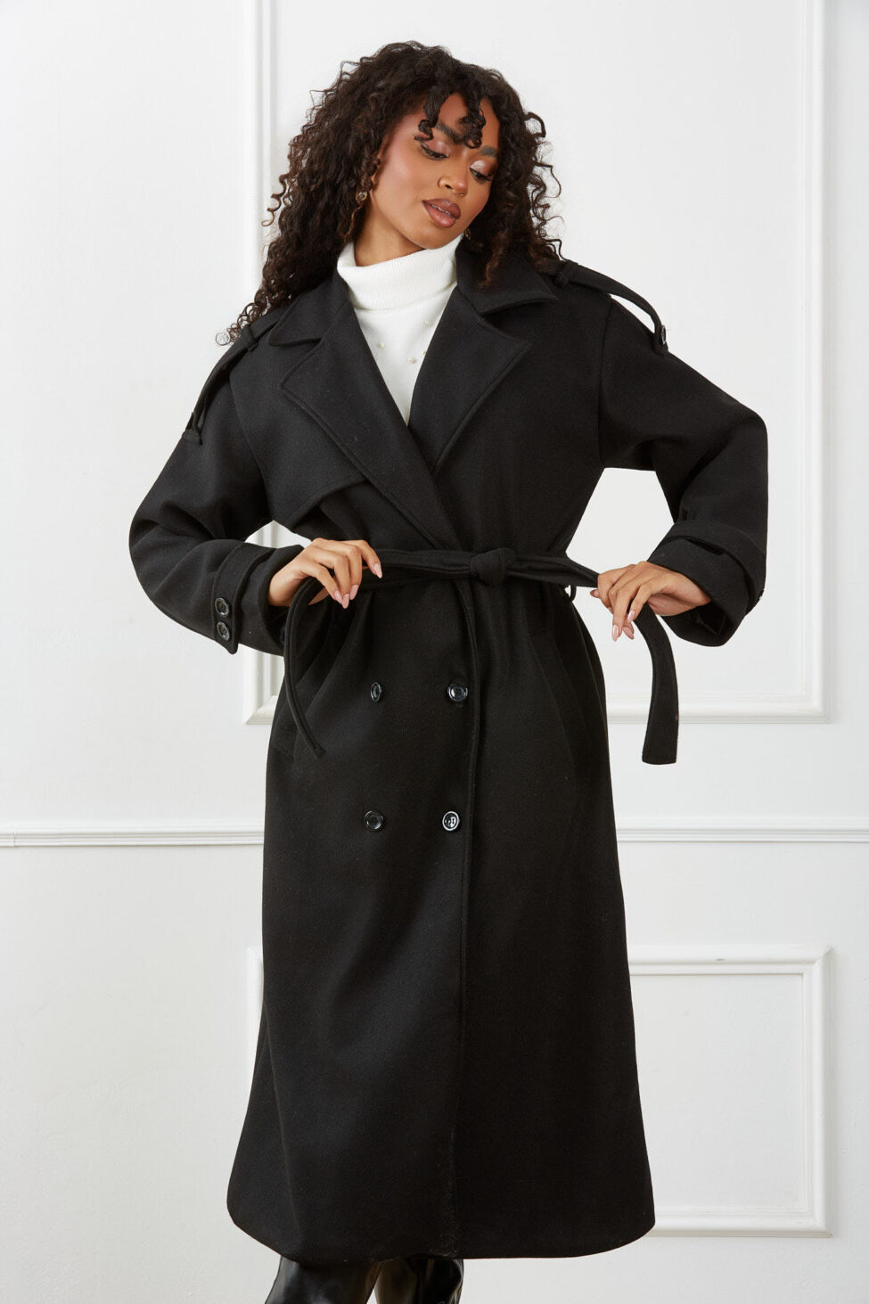 London Baby Παλτό μαύρο - Image 2