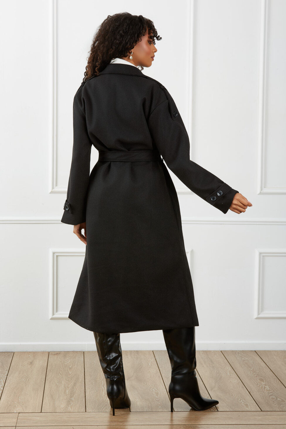 London Baby Παλτό μαύρο - Image 4