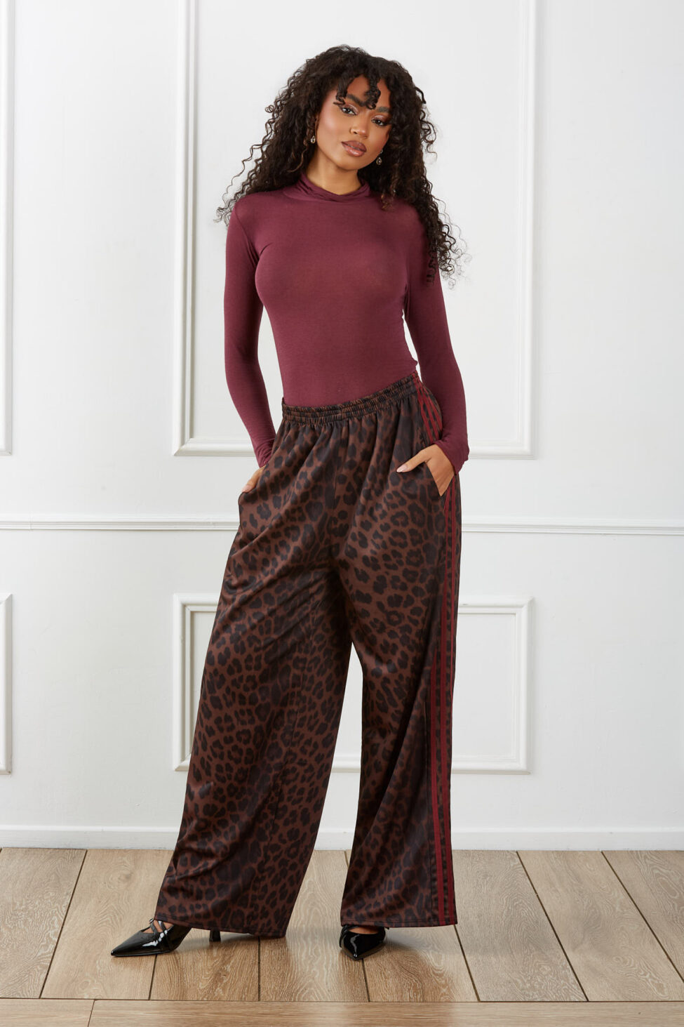 Lovera Μακρυμάνικη Μπλούζα Ζιβάγκο μπορντό - Image 3