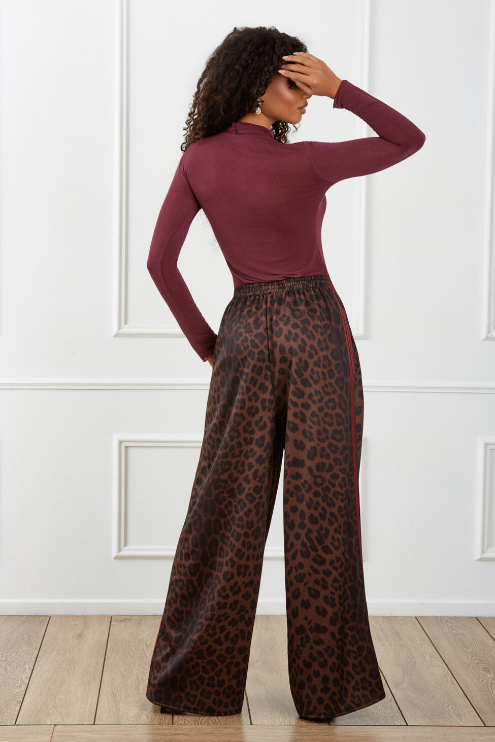 Lovera Μακρυμάνικη Μπλούζα Ζιβάγκο μπορντό - Image 4