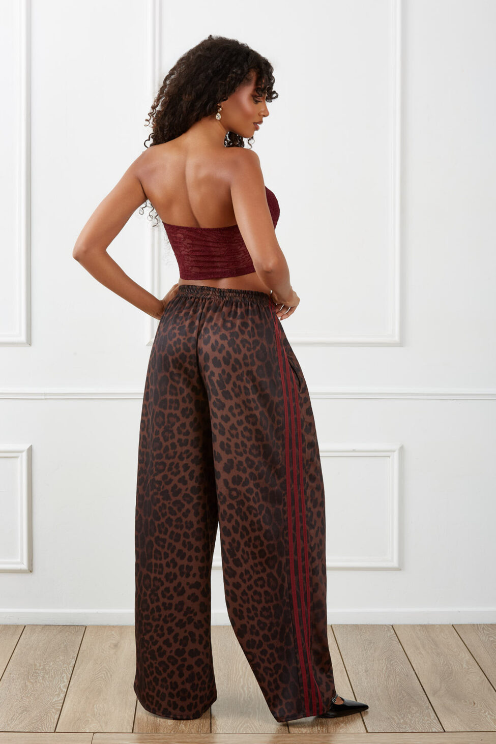 Skadia Κορσές Δαντέλα μπορντό - Image 3