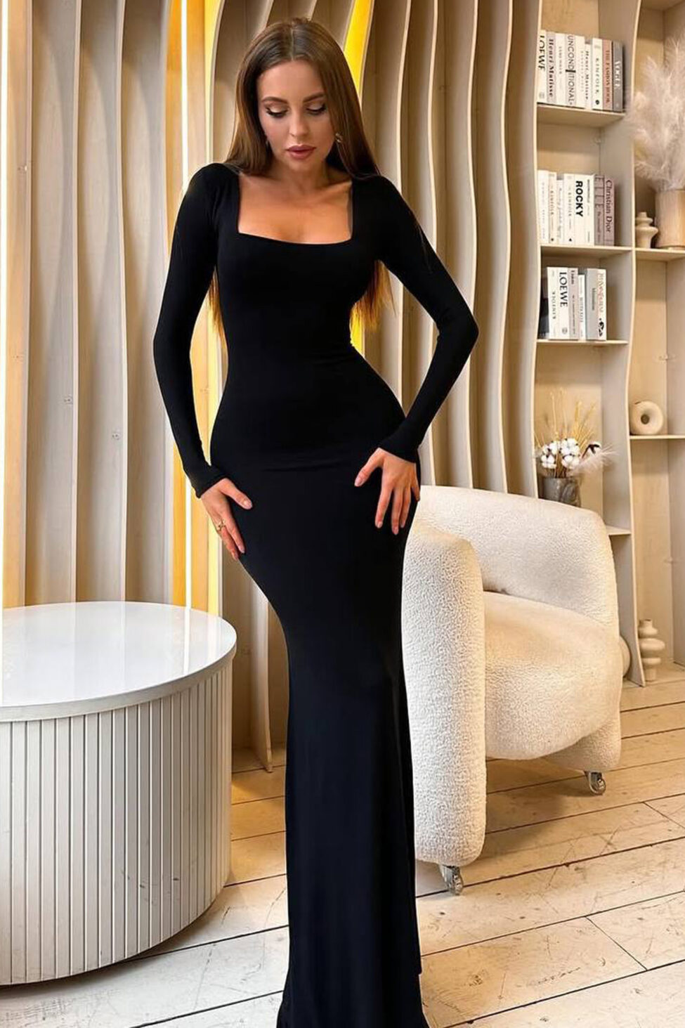 Sorelle φόρεμα μαύρο - Image 3