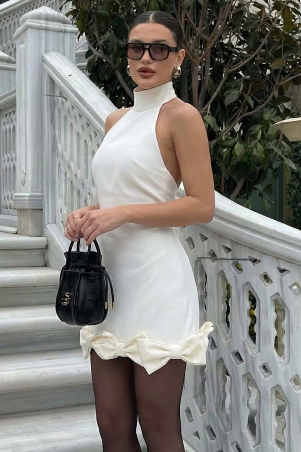 Abeer μίνι φόρεμα λευκό - Image 2