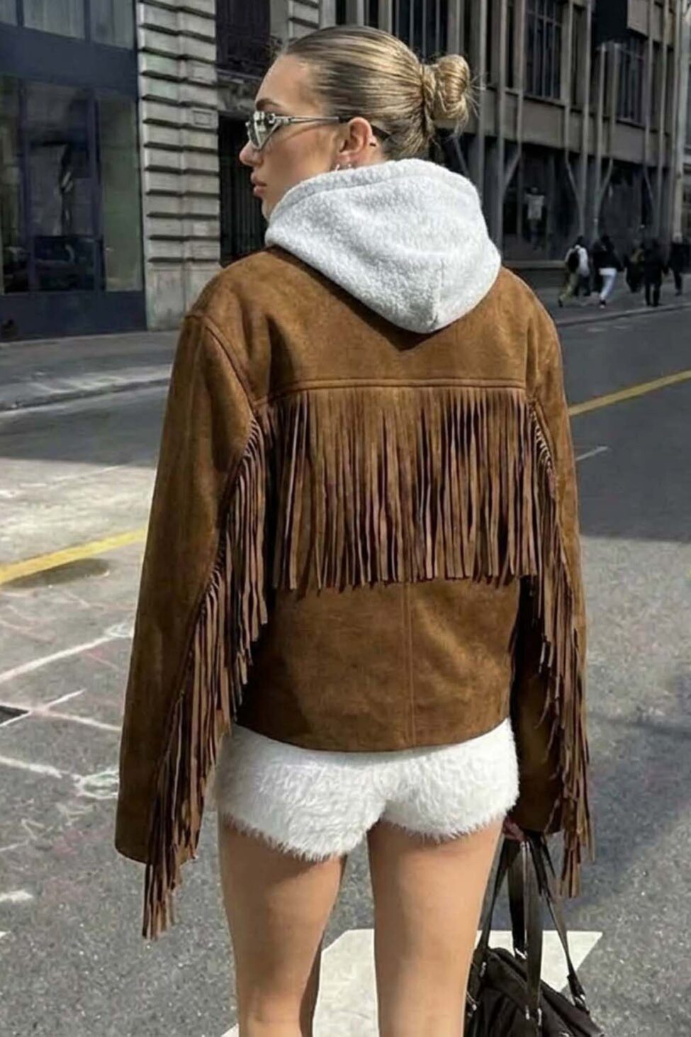 Arizona τζάκετ με κρόσια taba - Image 2