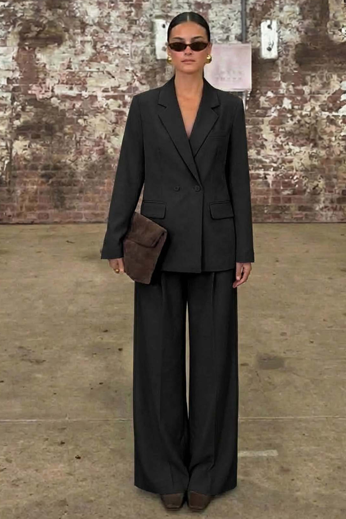 Asteras σετ σακάκι με ωπαντελόνι μαύρο Asteras σετ σακάκι με ωπαντελόνι μαύρο - Image 1