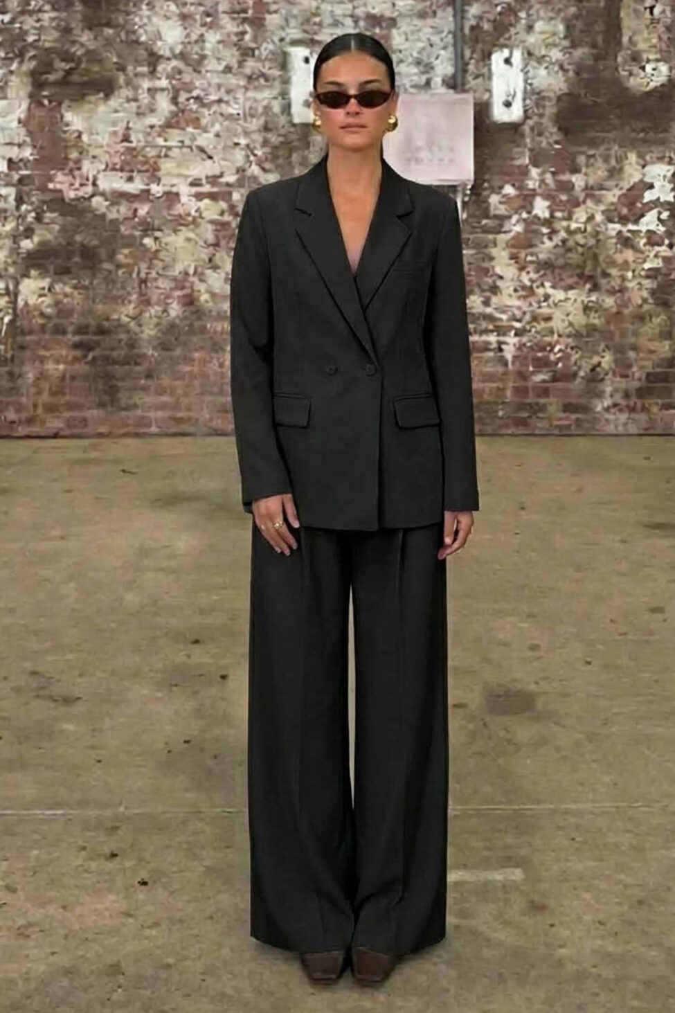 Asteras σετ σακάκι με ωπαντελόνι μαύρο - Image 2