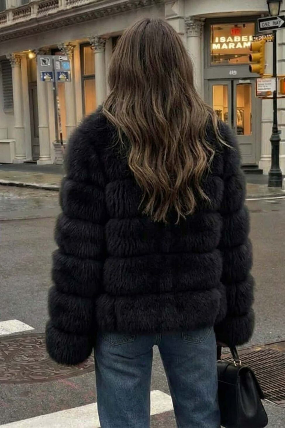 Bare γούνα με φερμούαρ μαύρο - Image 2