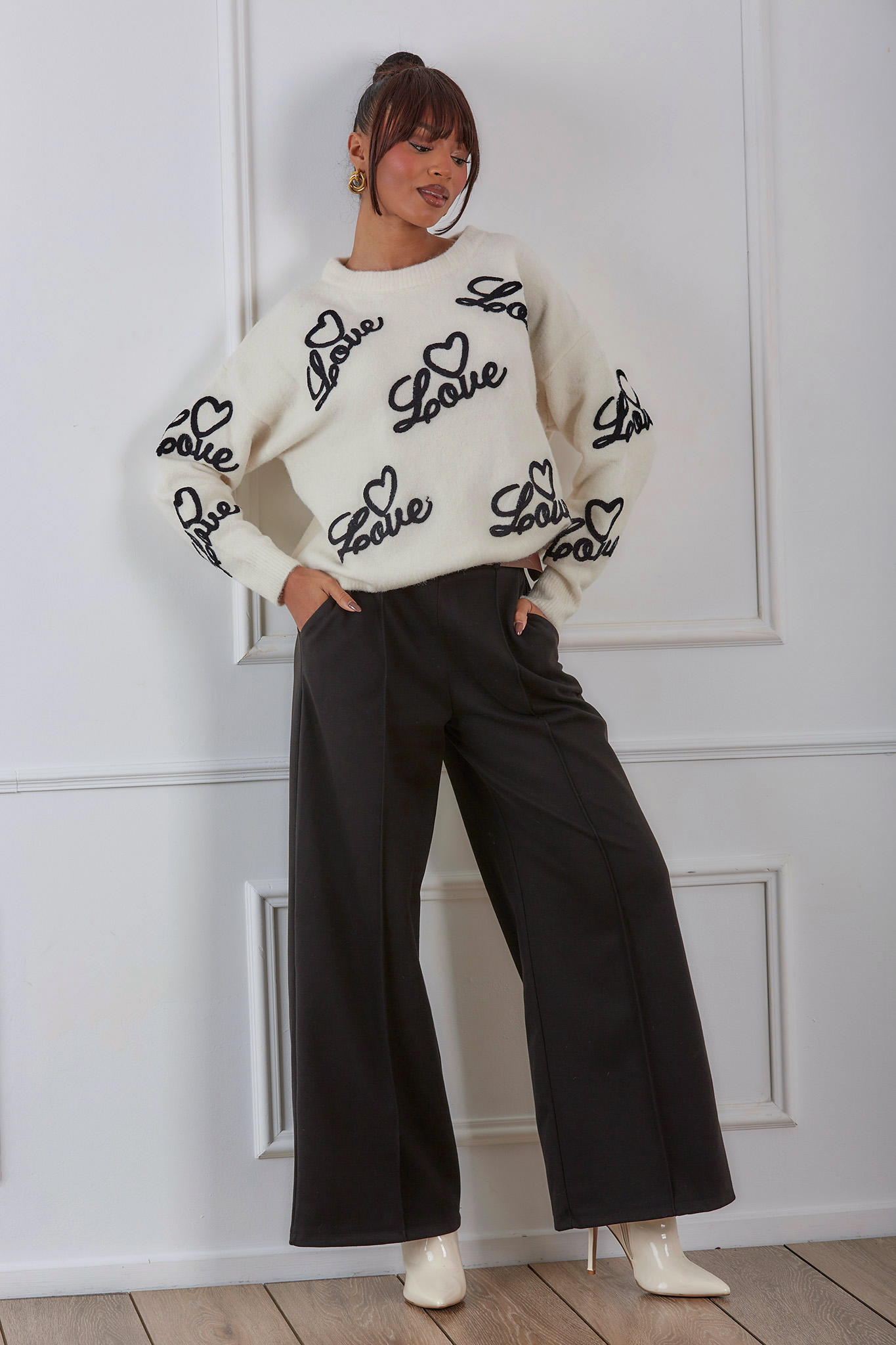 Benson παντελόνι με ζώνη μαύρο Benson παντελόνι με ζώνη μαύρο - Image 1