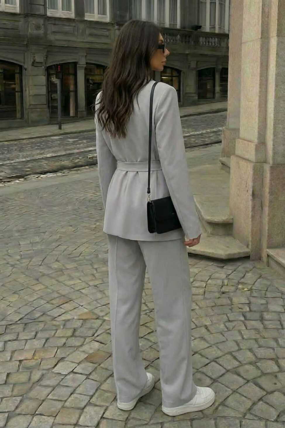 Berlin Σετ σακάκι παντελόνι γκρι - Image 3