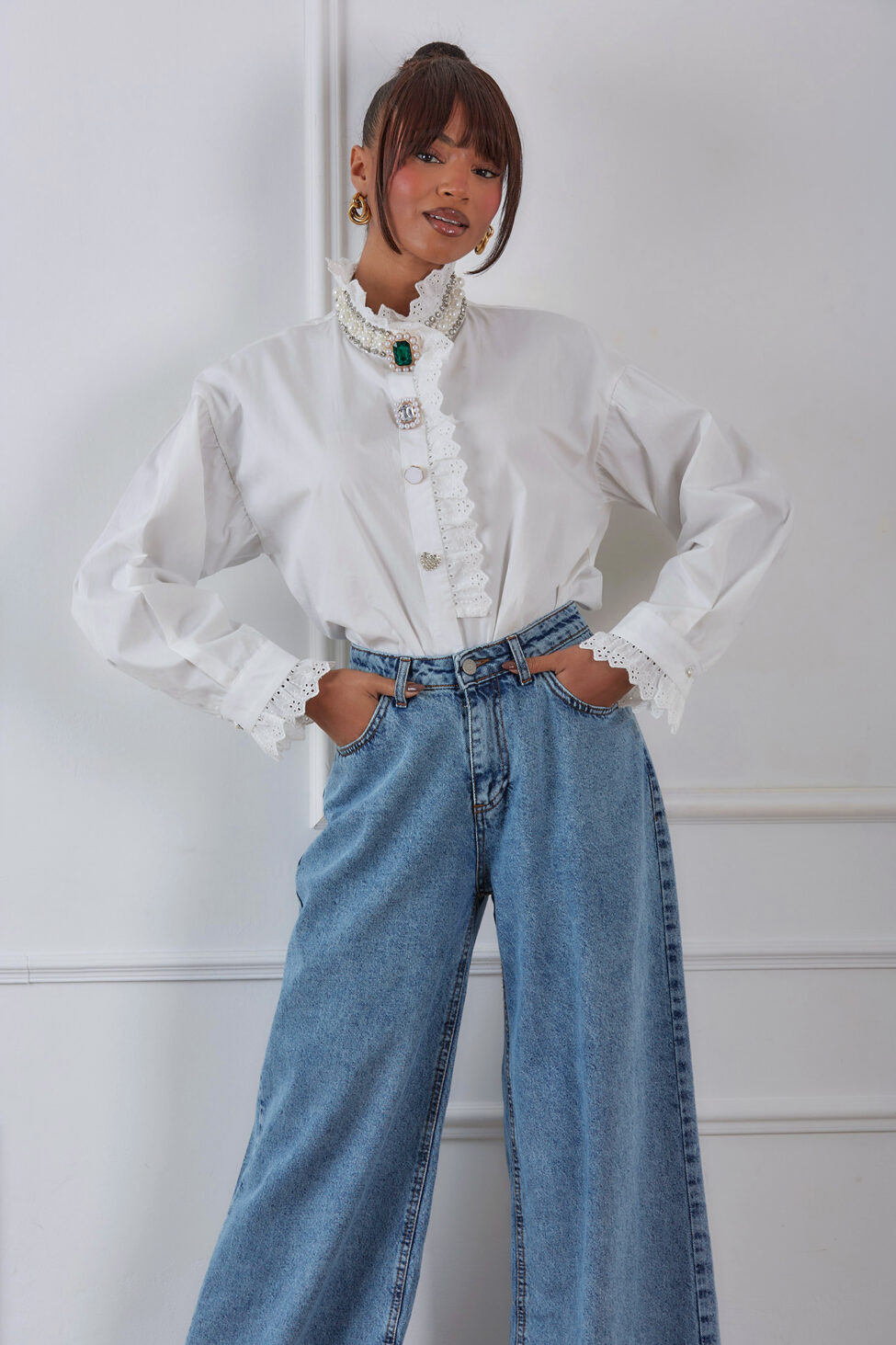 Beta Πουκάμισο λευκό - Image 2