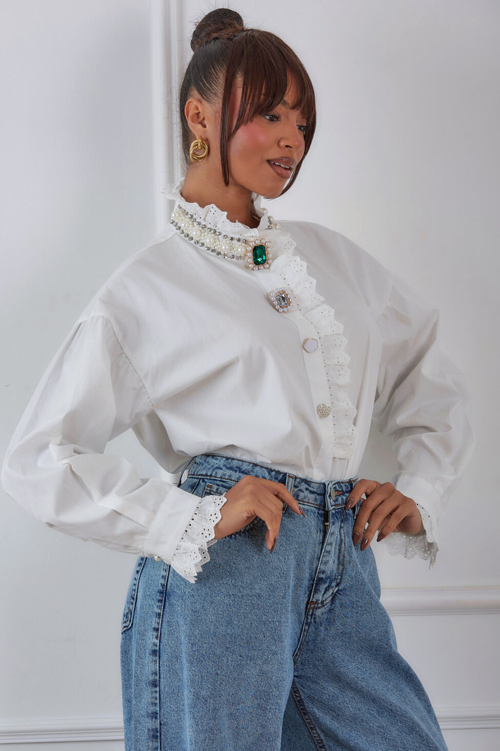 Beta Πουκάμισο λευκό - Image 3