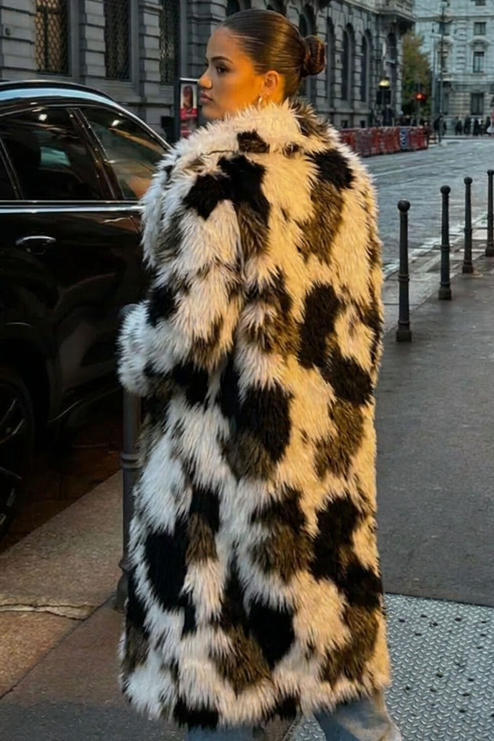 Cheetax Οικολογική Γούνα Μακριά μπεζ - Image 2