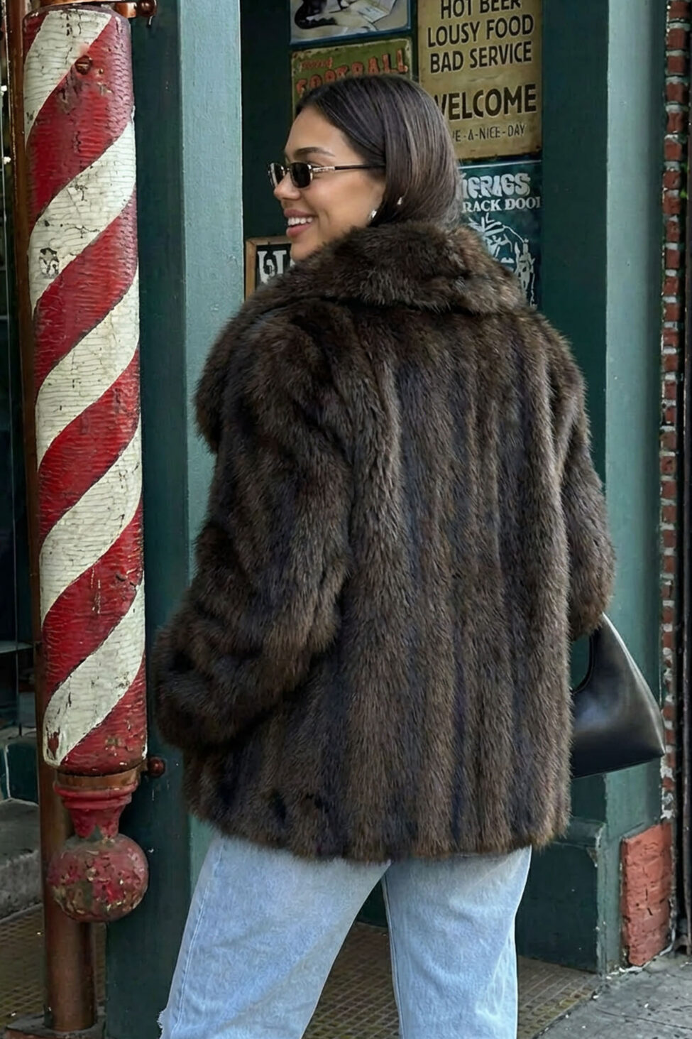 Coyote Οικολογική Γούνα καφέ - Image 2