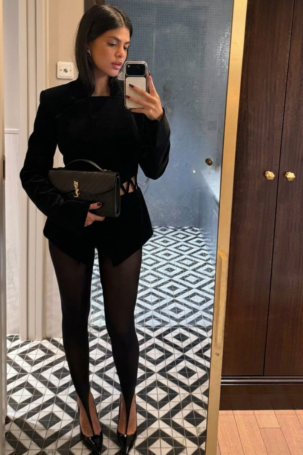 Dante παντελόνι καλσόν μαύρο - Image 2