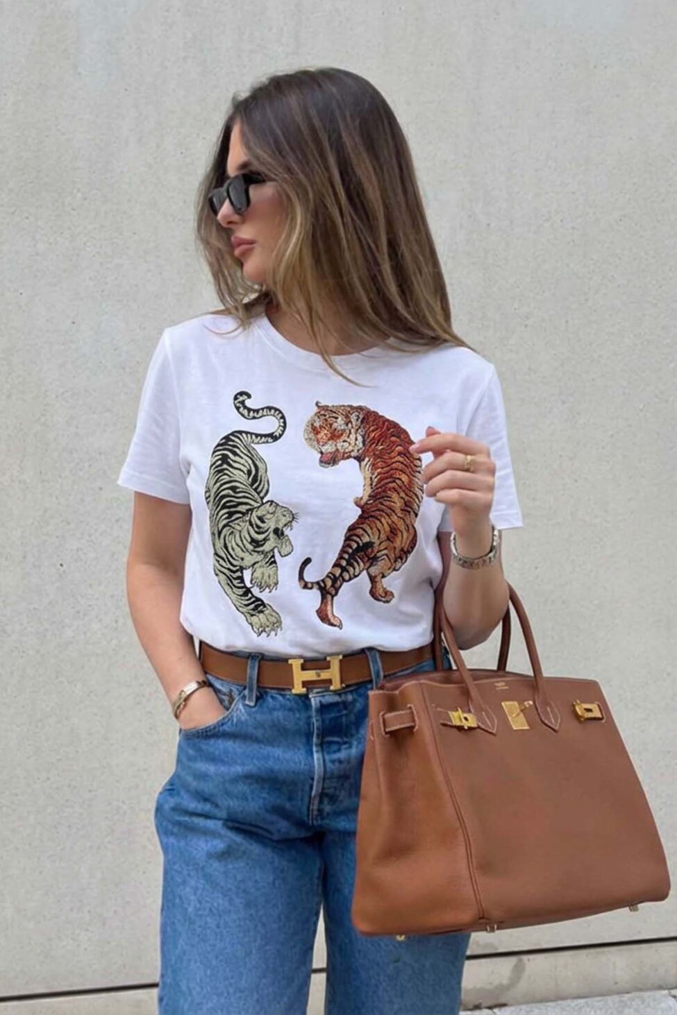 Diaz μπλούζα με σχέδιο λευκό - Image 2