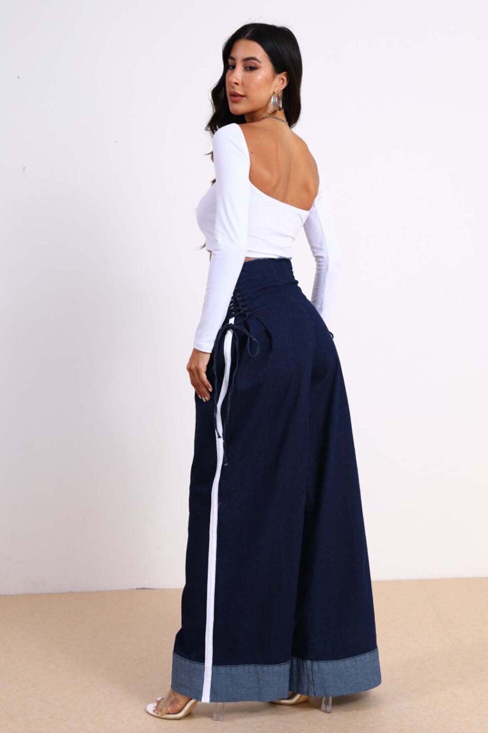 Frisbee Τζιν Παντελόνι μπλε σκούρο - Image 4