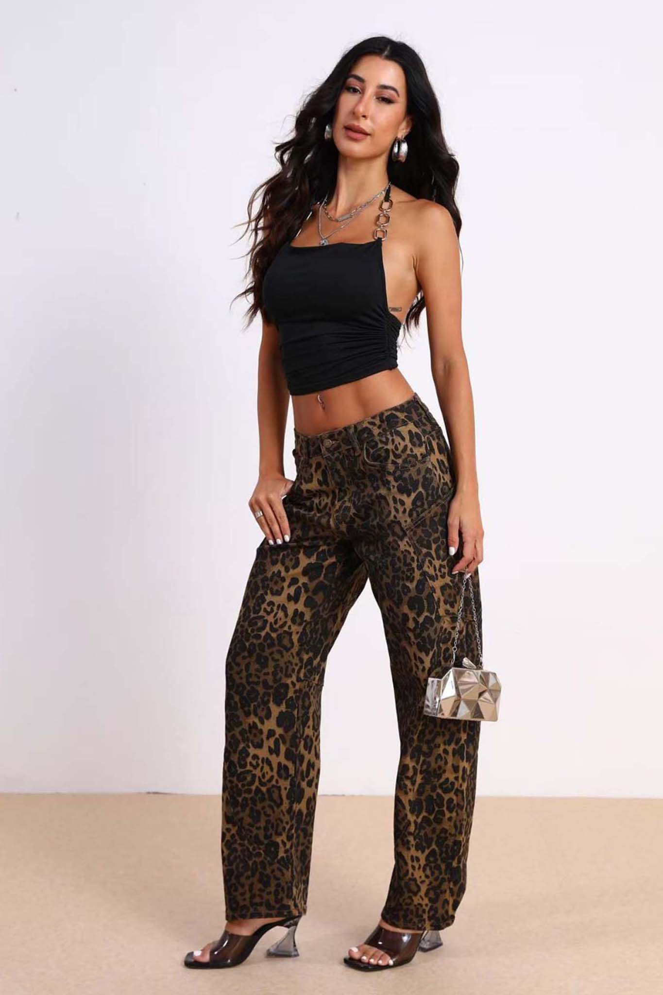 Gigi Τζιν Παντελόνι λεοπάρ Gigi Τζιν Παντελόνι λεοπάρ - Image 1