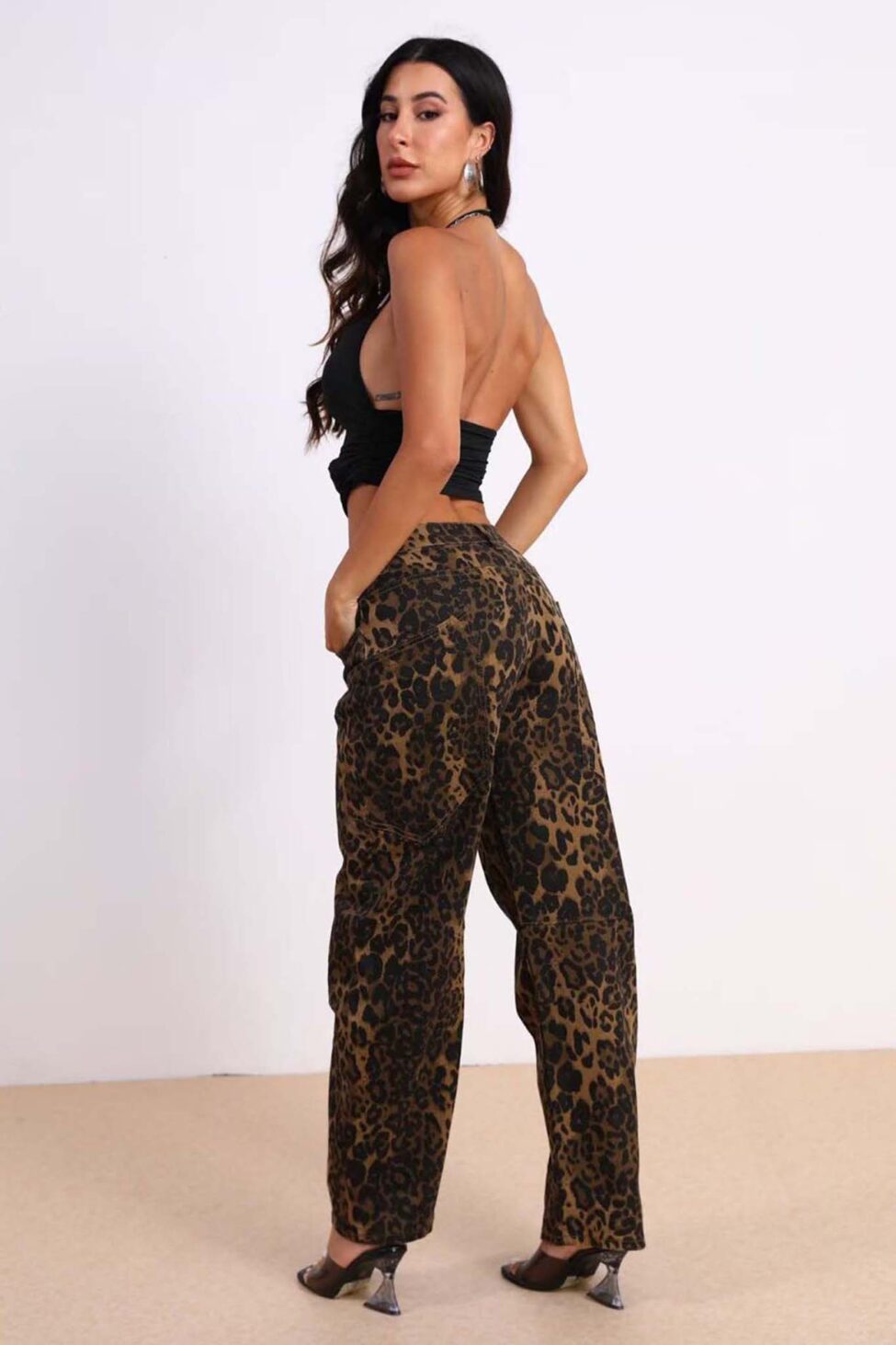 Gigi Τζιν Παντελόνι λεοπάρ - Image 2