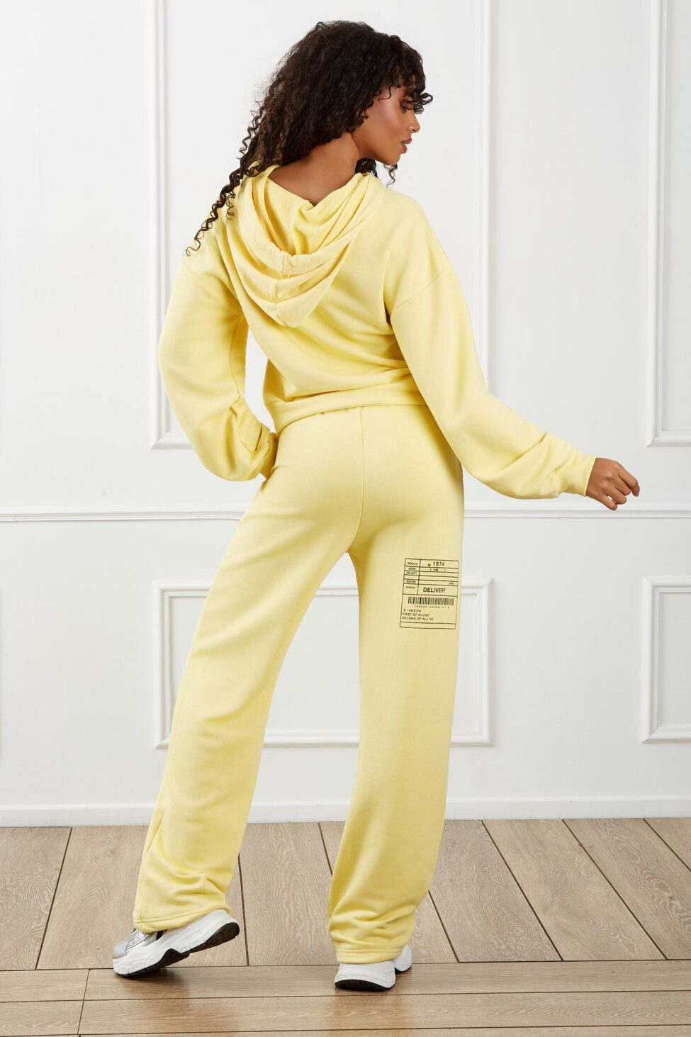 Haribo Σετ Φόρμας Ζακέτα Παντελόνι κίτρινο - Image 4