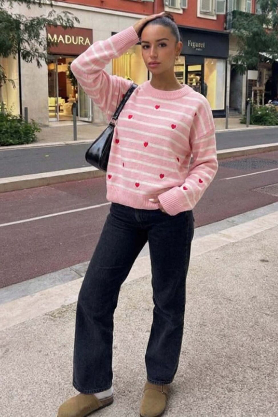 Helena Πλέκτο Τοπ ροζ - Image 2