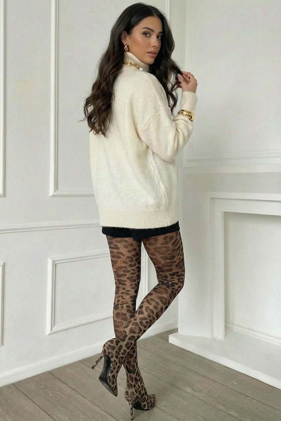 Icewind πλεκτή μπλούζα λευκό - Image 2