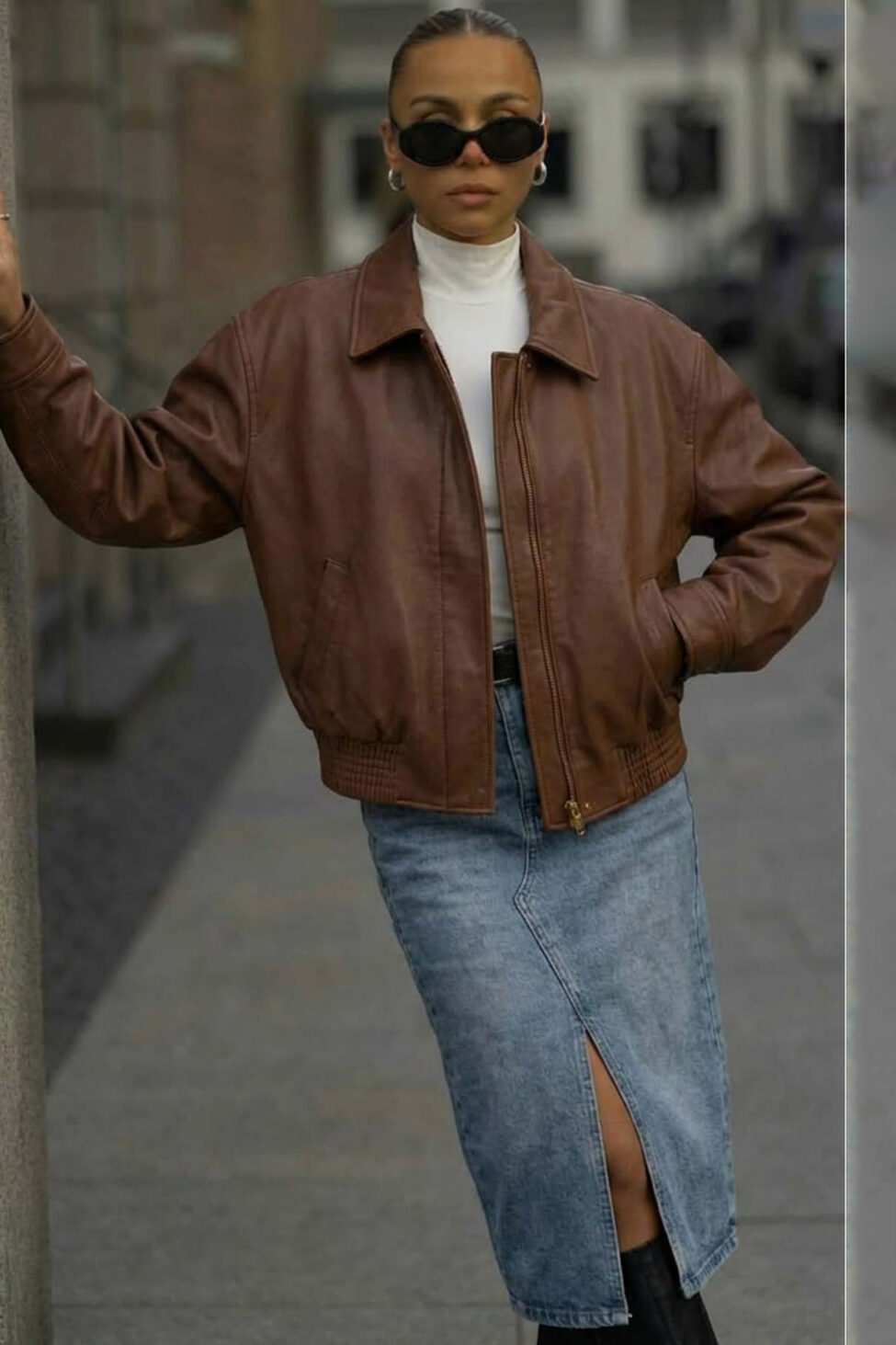 Jabbar bomber μπουφάν καφέ - Image 2