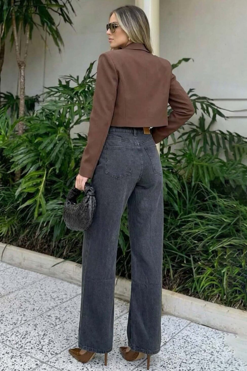 Juene τζιν παντελόνι μαύρο - Image 2