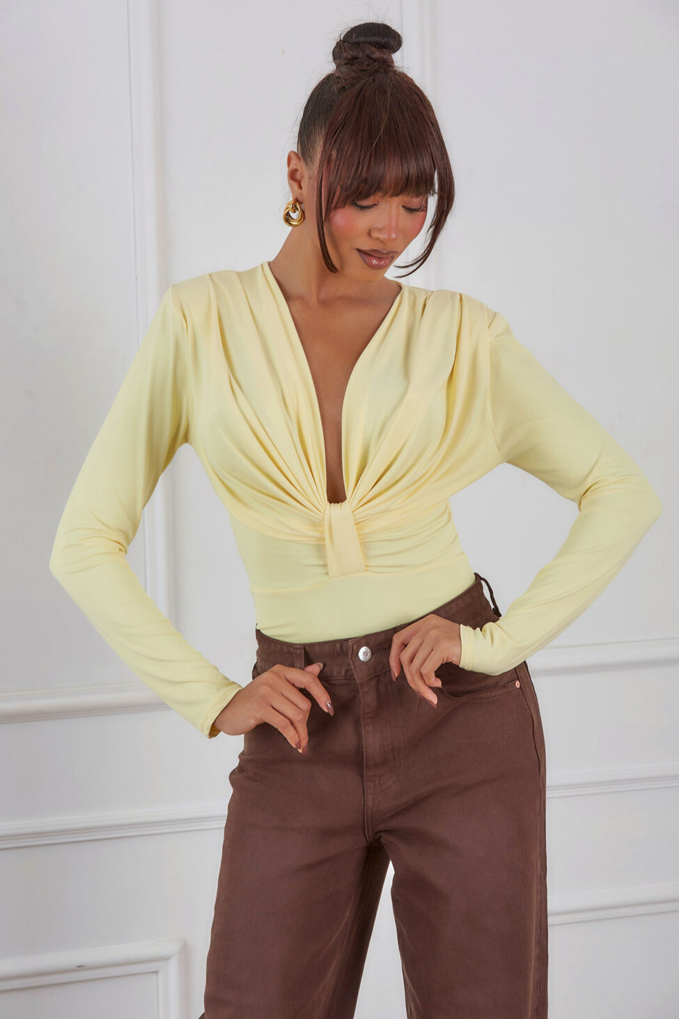 Kalisi Κορμάκι κίτρινο - Image 2