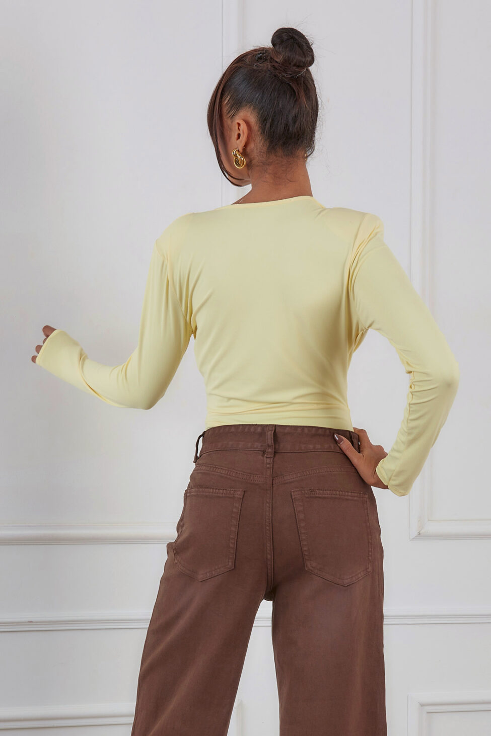 Kalisi Κορμάκι κίτρινο - Image 5