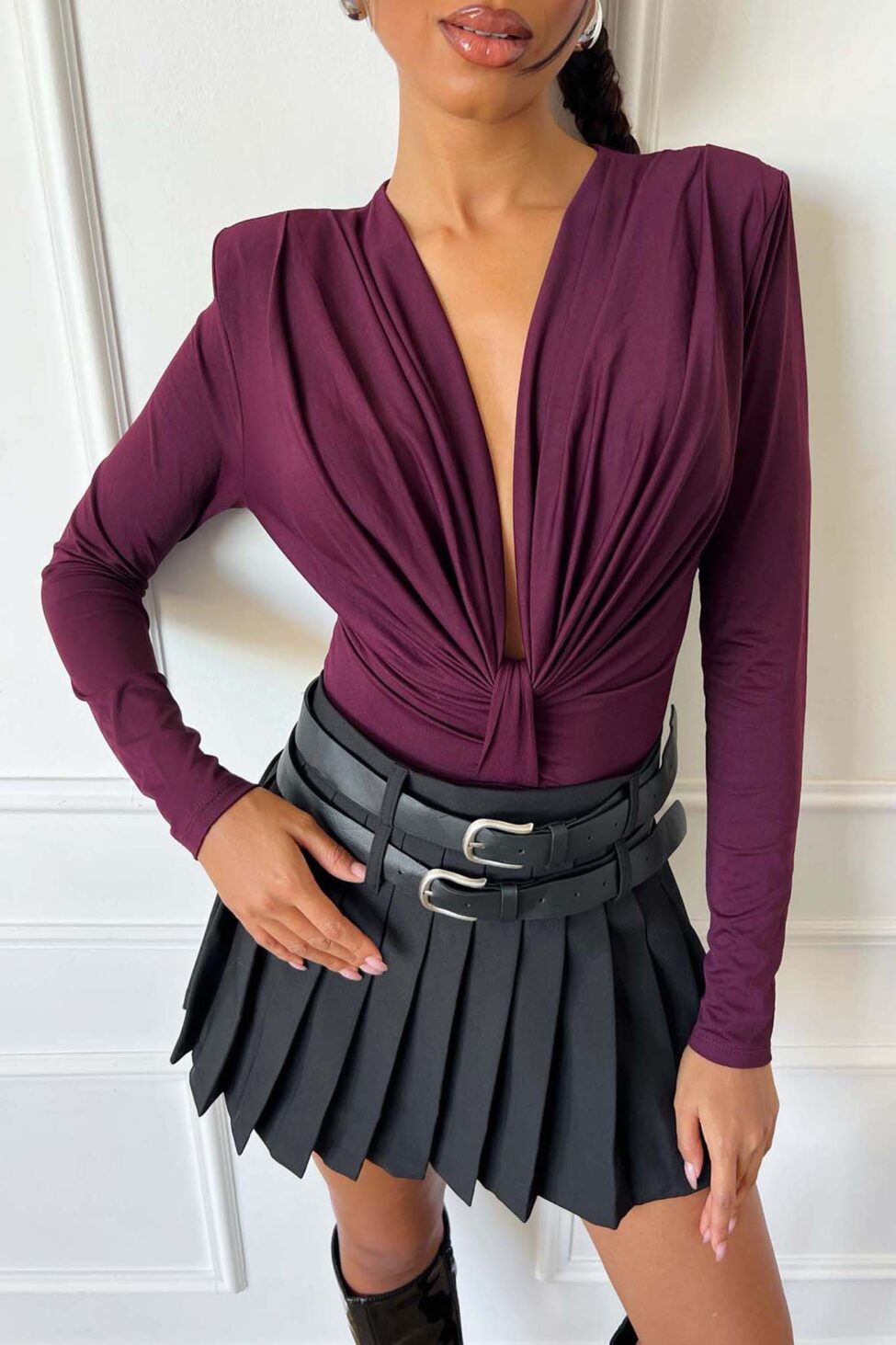 Kalisi Κορμάκι μπορντό - Image 2