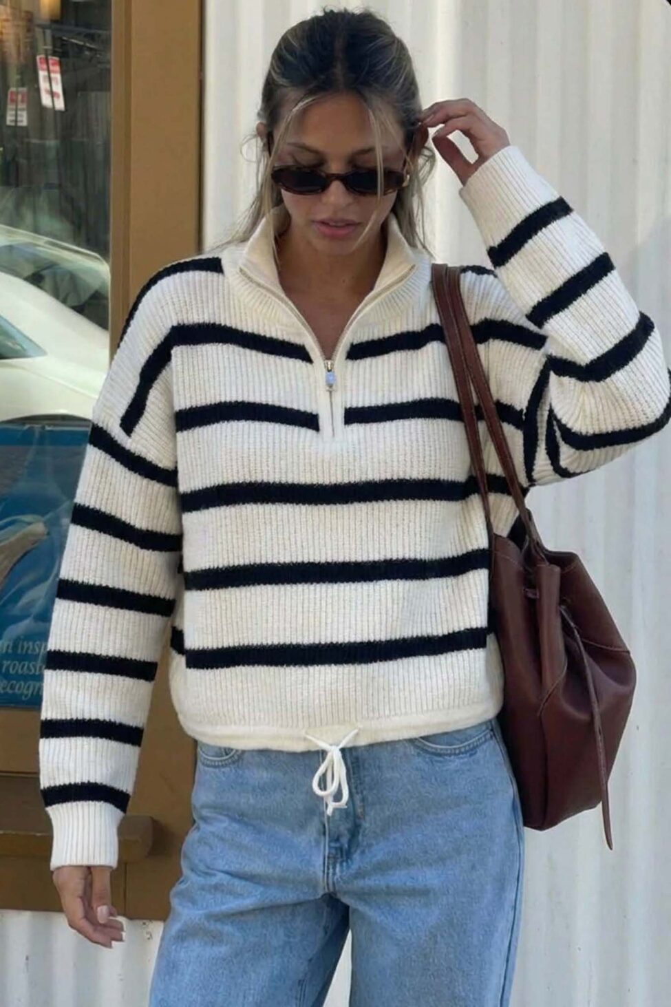 Landry μπλούζα πλεκτή εκρού - Image 2