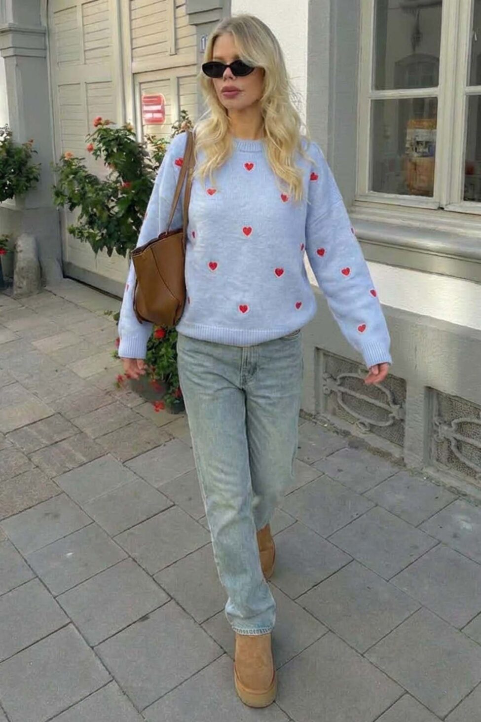 Loveyboo Πλεκτό τοπ γαλάζιο - Image 2