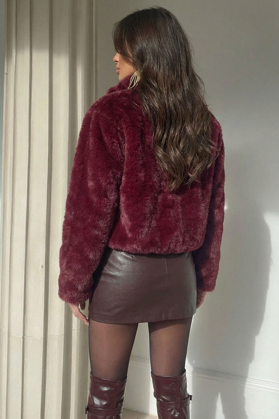 Marmot οικολογική γούνα μπορντό - Image 2