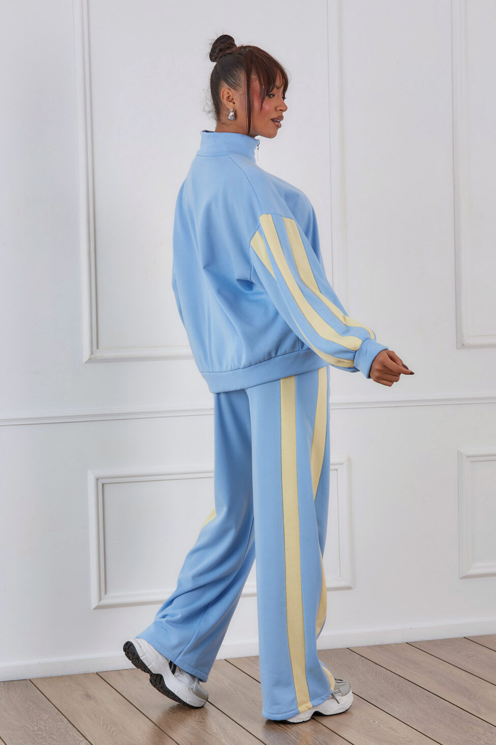 Omar Σετ Ζακέτα Παντελόνι σιελ - Image 6