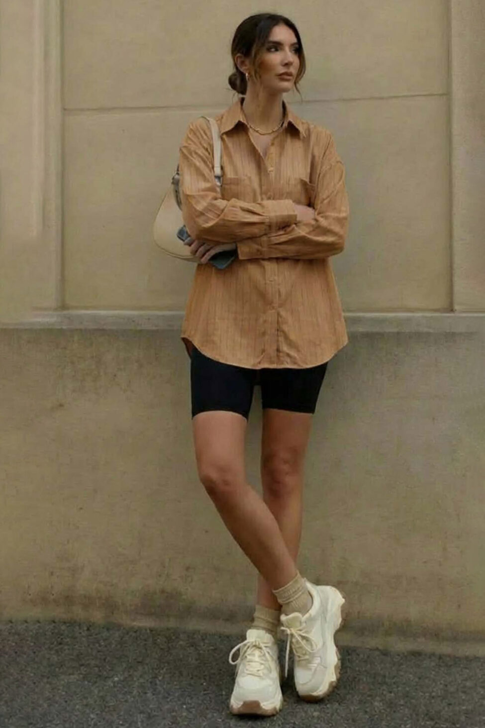 Opinion πουκάμισο με τσέπες μπεζ - Image 2