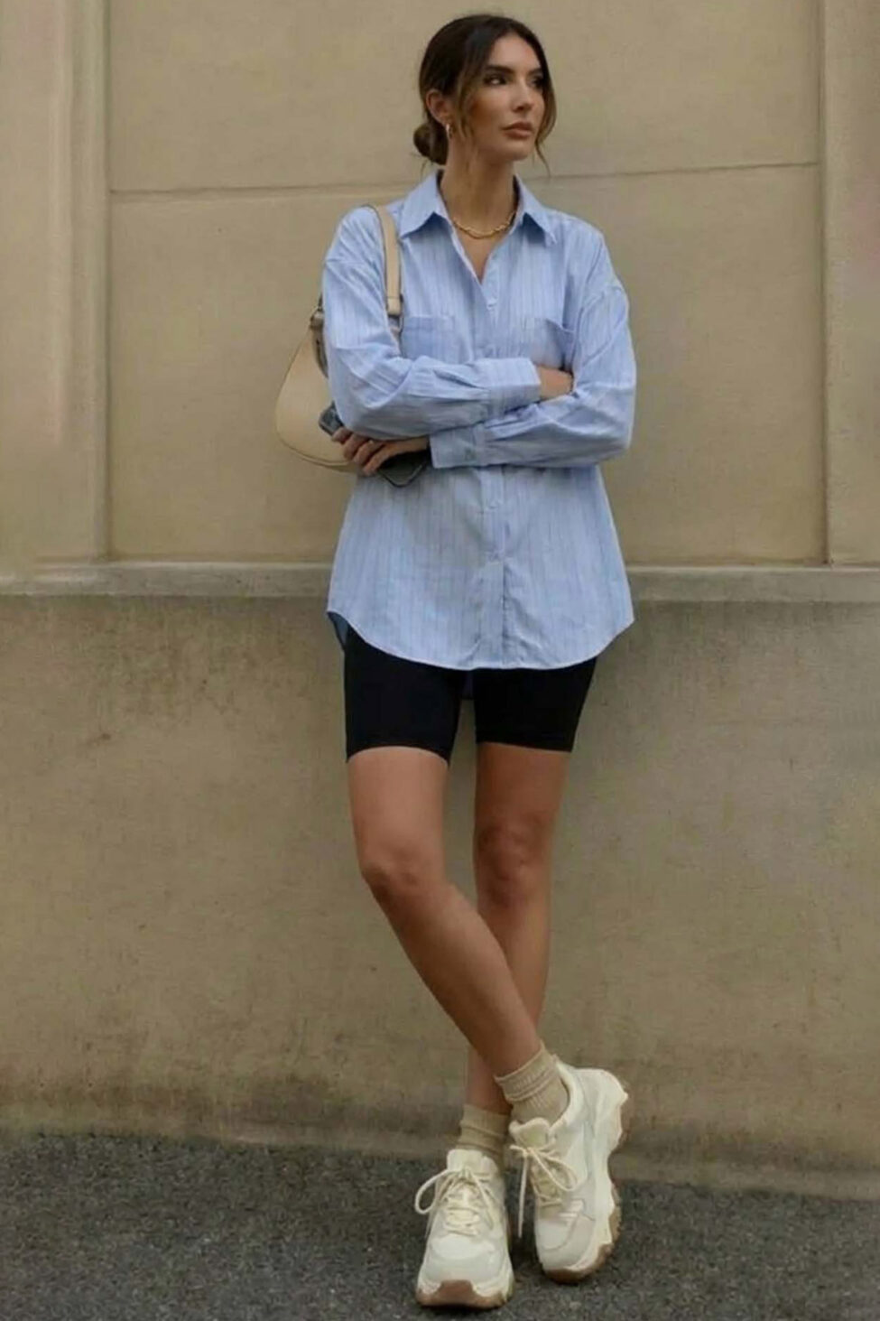 Opinion πουκάμισο με τσέπες μπλε - Image 2